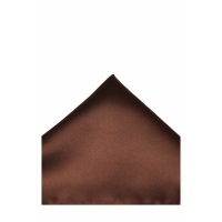 Batista de buzunar pentru sacou, cu aspect matasos, 21 x 21 cm, maro